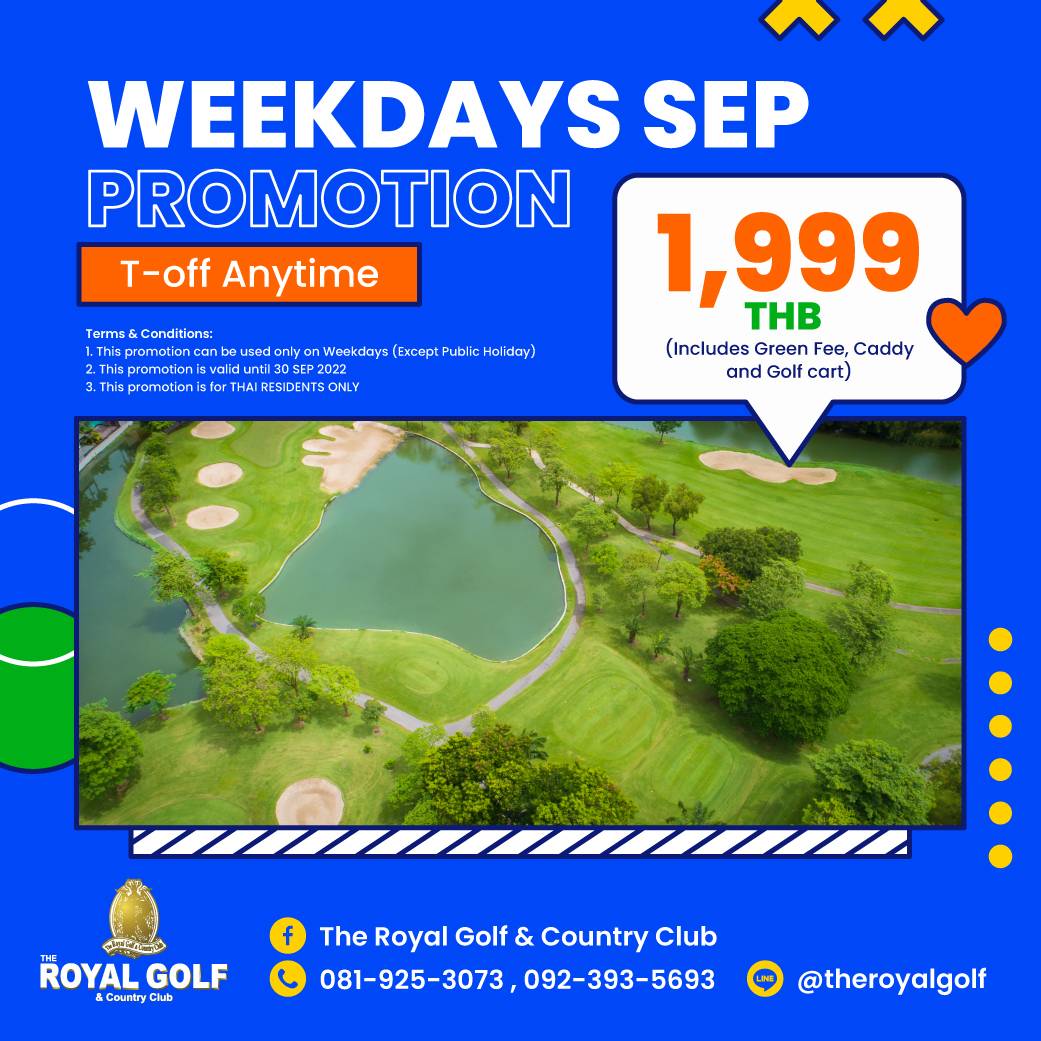 Weekdays Golf Promotion